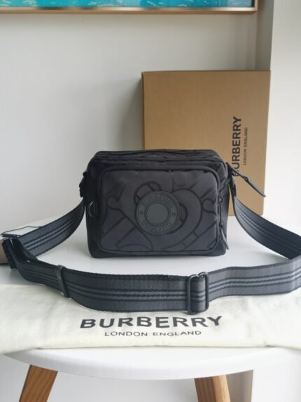 Burberry new men's printed camera bag