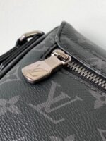 black flower men's bag mailman bag series - Image 6