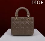 Dior M0538 Lady Diana Four Grid Sheepskin - Image 3