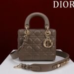 Dior M0538 Lady Diana Four Grid Sheepskin