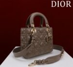 Dior M0538 Lady Diana Four Grid Sheepskin - Image 2