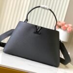 Black Out  The series launches the Capucines Souple large handbag