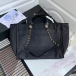 Chanel tote Chain Fiber Beach Bag