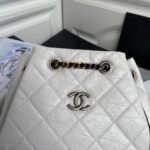 CHANEL limited edition gold and silver chain retro backpack - Image 3