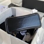 CHANEL limited edition gold and silver chain retro backpack - Image 5