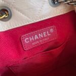 CHANEL limited edition gold and silver chain retro backpack - Image 8