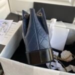 CHANEL limited edition gold and silver chain retro backpack - Image 6