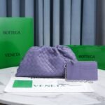 Bottega Veneta woven clutch cloud bag
