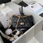 Chanel timeless classic double fold square bag