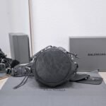 Balenciaganew small water bucket machine bag - Image 2