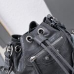 Balenciaganew small water bucket machine bag - Image 3