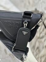 Prada calf leather triangle bag - Image 3