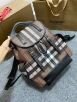 Burberry birch brown plaid backpack