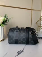 Louis Vuitton Black Flower Speedy Pillow Bag