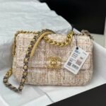 Chanel velvet clutch bag