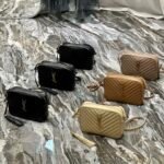 Lou Camera Bag 2cmGold/Silver/Black Buckle BlackApricot/Bare Pink/Caramel Gold Buckle