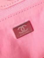 Chanel 23p Latest Edition Striped Beach Bag - Image 9