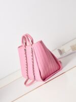 Chanel 23p Latest Edition Striped Beach Bag - Image 4
