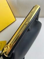 blackFendi First Small HandbagPink leather handbag - Image 4