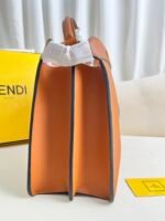 Large brownPeekaboo ISeeU handbagLeather handbag - Image 8