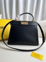 Large BlackPeekaboo ISeeU handbagLeather handbag