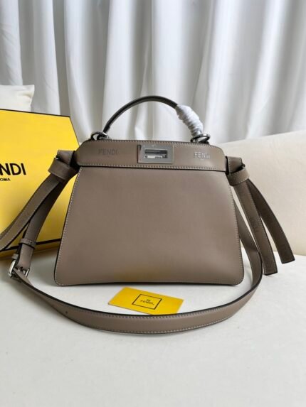 Pigeon Grey  FENDI Small handbag
