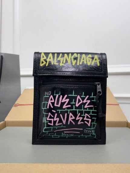 Balenciaga's New Slanted Back/Waist Bag
