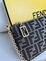 Old flowerFENDI Classic Old Flower Mahjong Bag - Image 3