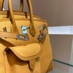 Birkin Cargo25cm  ❤️  Canvas Sesame Silver Buckle - Image 5