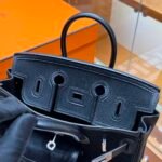 Birkin Cargo25cm ❤️  Canvas black silver buckle - Image 4