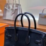 Birkin Cargo25cm ❤️  Canvas black silver buckle - Image 3