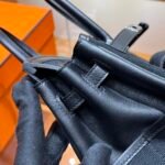 Birkin Cargo25cm ❤️  Canvas black silver buckle - Image 5