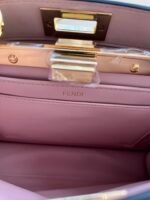 Blue MediumPeekaboo Iseeu leather handbag - Image 5