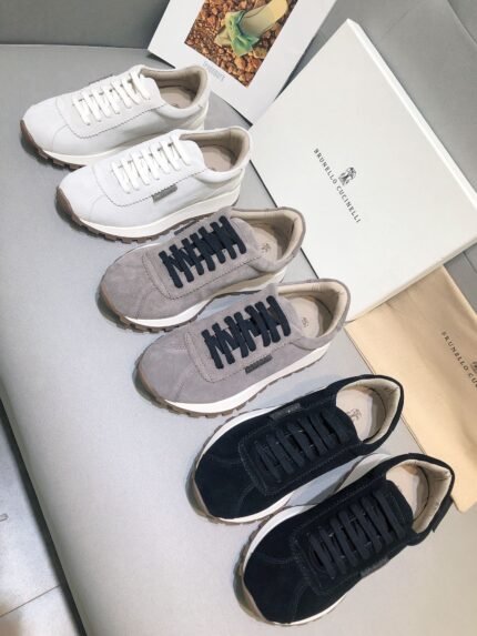 brunelleocucinelli: Four season casual sneakers