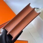 ivory19Top craftsmanship wax thread full seam CK37 gold brown light gold buckle - Image 5