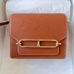 ivory19Top craftsmanship wax thread full seam CK37 gold brown light gold buckle - Image 8