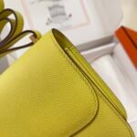 Constance 19cm Lemon Gold Buckle Epsom Palmprint Leather Palm Pattern Leather - Image 2