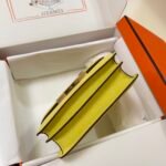 Constance 19cm Lemon Gold Buckle Epsom Palmprint Leather Palm Pattern Leather - Image 5