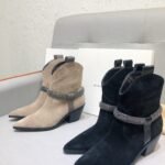 Brunello Cucinelli's 2024 ankle boot designed for high-end boots