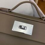 Kelly mini  Evercolor Swift 18 Elephant Grey - Image 6