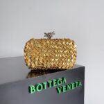 Bottega Veneta, petal woven dinner bag