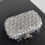 Bottega Veneta, petal woven dinner bag - Image 6