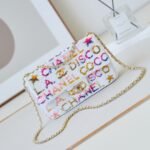 Chanel 24A Rainbow gradient letter bag