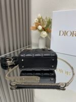 Dior classic Daifei Lady three grid black lambskinMode - Image 6