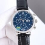 IWC Wave Fino chronograph watch measuring - Image 4