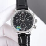 IWC Wave Fino chronograph watch measuring - Image 2