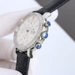 IWC Wave Fino chronograph watch measuring - Image 7