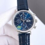 IWC Wave Fino chronograph watch measuring - Image 6