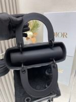 [Lady Dio. r My ABC] "Matte Black Leather"/Five grid cowhide/ - Image 7