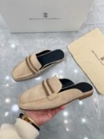 Brunello cucinelli leather outsole slippers - Image 5